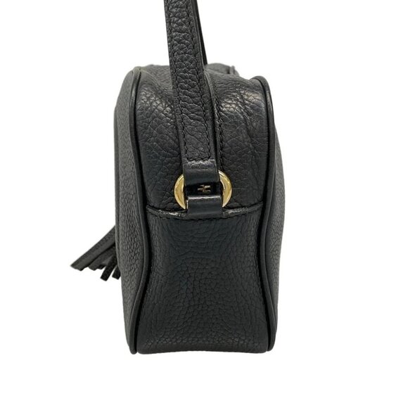 GUCCI Soho 308364 Black Leather Shoulder Bag - Picture 4 of 14